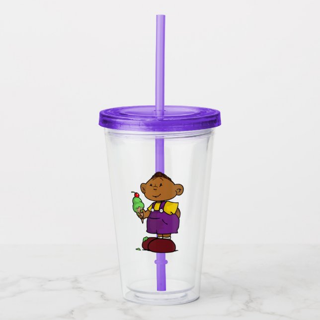 Kort Sleevez Kopp Take Away Mugg (Framsida)