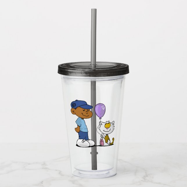 Kort Sleevez Kopp Take Away Mugg (Framsida)