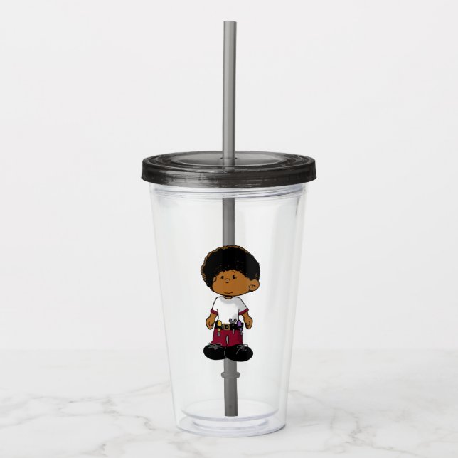 Kort Sleevez Kopp Take Away Mugg (Framsida)