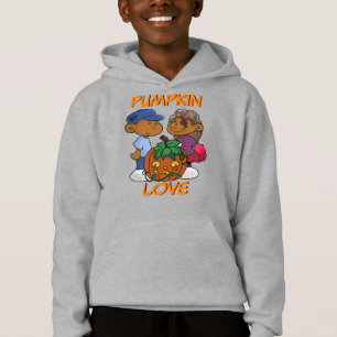 Kort Sleevez Pumpkin Kärlek T Shirt