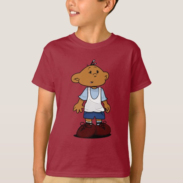 Kort Sleevez T-shirt (Framsida)