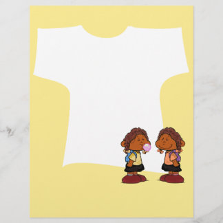 Kort Sleevez | Twin Little Girls