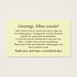 Kort som lämnar på andras vindar.