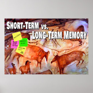 Kort-term vs. Long-term Memory Poster