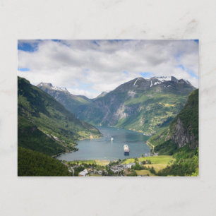 Kort till Geirangerfjord