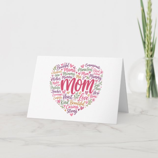 Kort till mamma (Framsida)