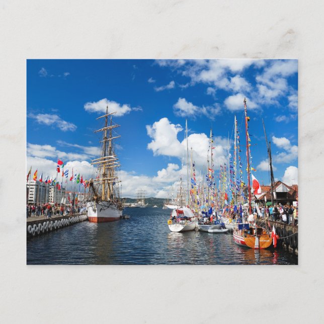 Kort till staden Bergen (Framsida)