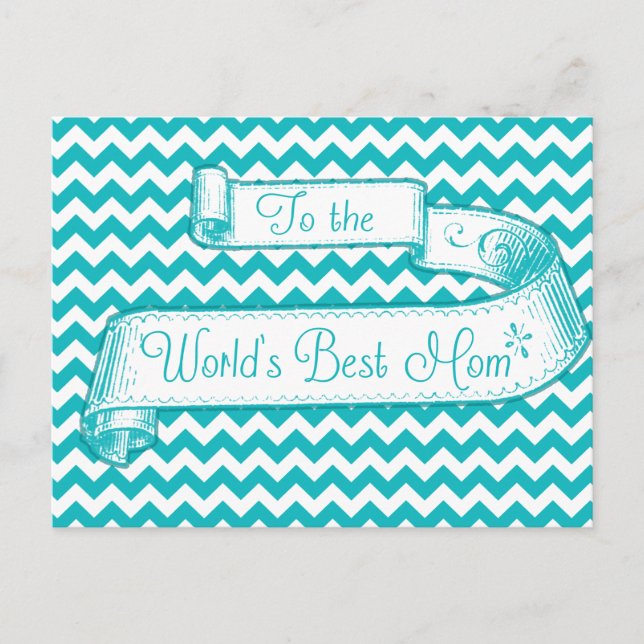 Kort till världens bästa Mamma Mors dag (Framsida)