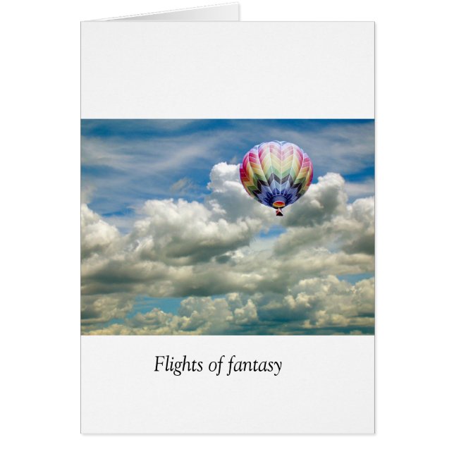 Kort - tomt - Fantasyflygningar (Framsidan)