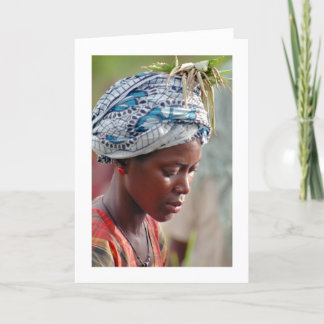 Kort "unga kvinnaplockningris ",