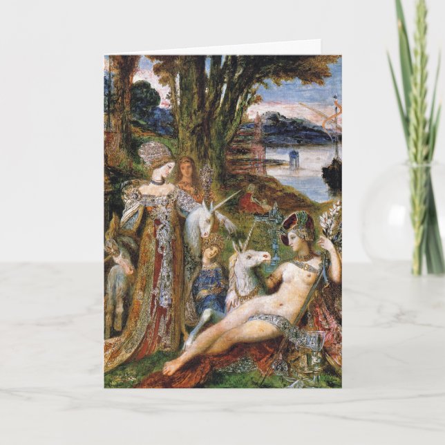 Kort: Unicornsna Helgkort (Framsida)