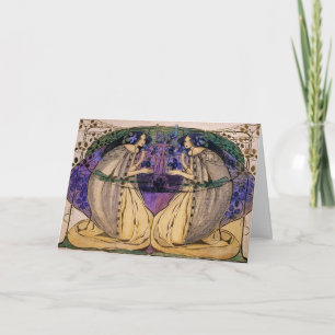Kort: Vår av Frances Macdonald Kort