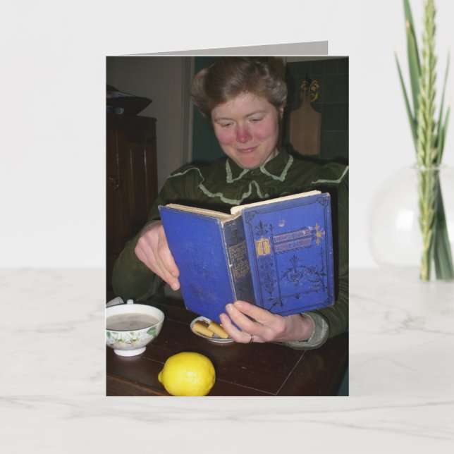 Kort - Viktoriansk bok-offert inuti (Framsida)
