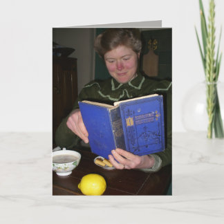 Kort - Viktoriansk bok-offert inuti
