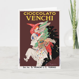 Kort: Vintage Art - Cioccolato - Choklad Helgkort