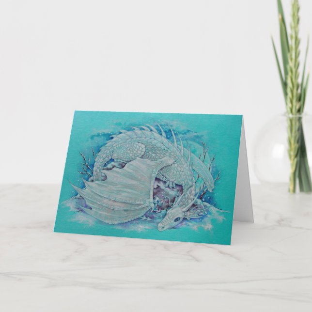 Kort - Vinter-Dragon (Framsida)