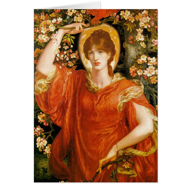 Kort: Vision av Fiammetta Hälsningskort (Framsidan)