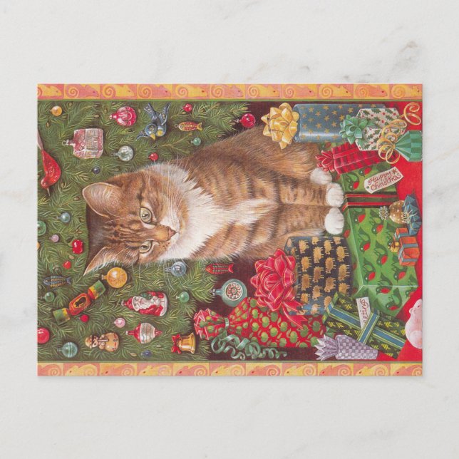 Kort vykort för julklapp (Framsida)