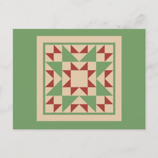 Kort vykort - gult block