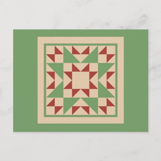 Kort vykort - gult block (Framsida)