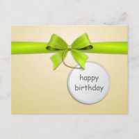 Kort vykort slinga happy birthday