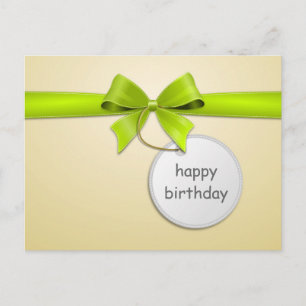 Kort vykort slinga happy birthday