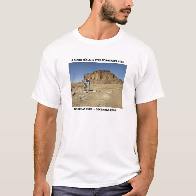 Kort Walk Barkal T Shirt (Framsida)