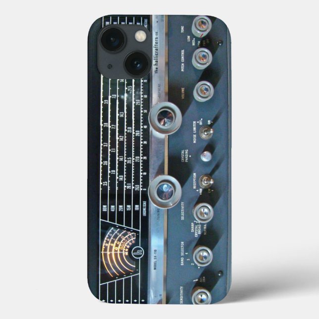 Kort Wave Radio iPhone 6 fodral (Baksida)