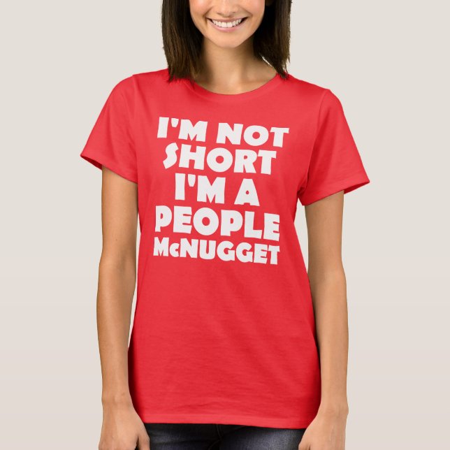 Korta Människor Nugget Rollig T-Shirt (Framsida)