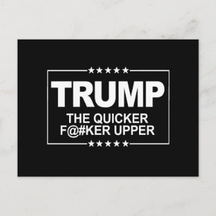 Kortare F-tecken - Övre - antitrumptecken - Antimo Vykort