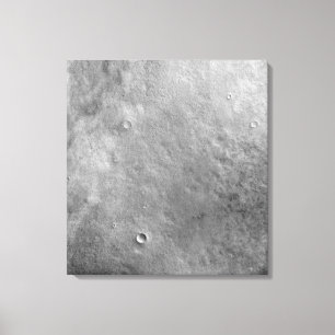 Kortare krater yta vid Mars Canvastryck
