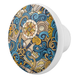 Kortare Nautical Art Drawer Knobs Knopp