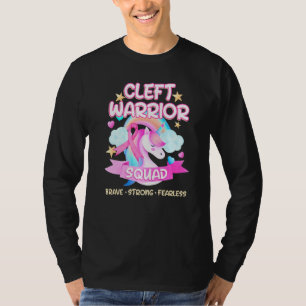Kortare palatat Lip Warrior Squad Stark Awareness T Shirt