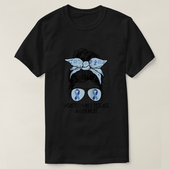 Kortare sjukdomskänsla Messy Bun Raglan Baseb T Shirt (Design framsida)