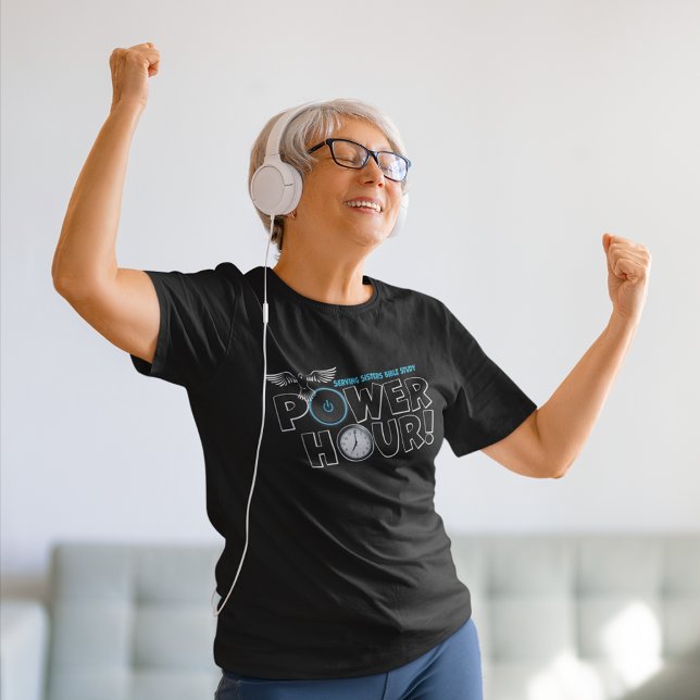 kortärmad FÖR 7 000 BIBLE STUDY POWER TIMME (7 000 T Shirt (Skapare uppladdad)