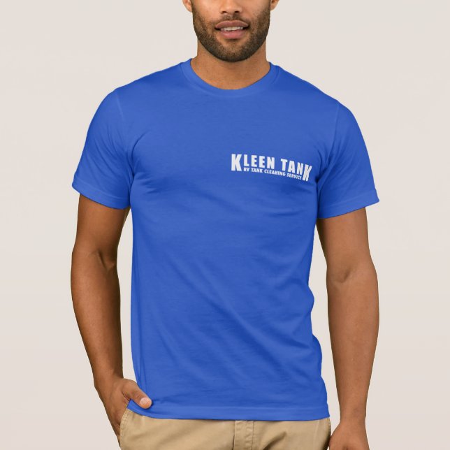 Kortärmad T Kleen Tank T Shirt (Framsida)