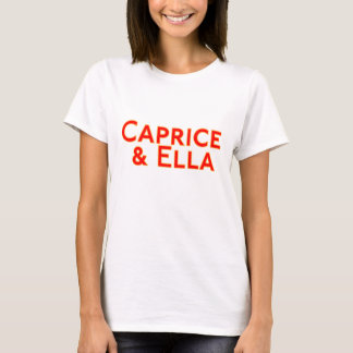 Kortärmaden Caprice & Ella för kvinnor T Shirt