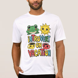 Kortärmaden Invertera vakningsläge för Manar T Shirt