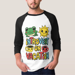 Kortärmaden Invertera vakningsläge för Manar T Shirt