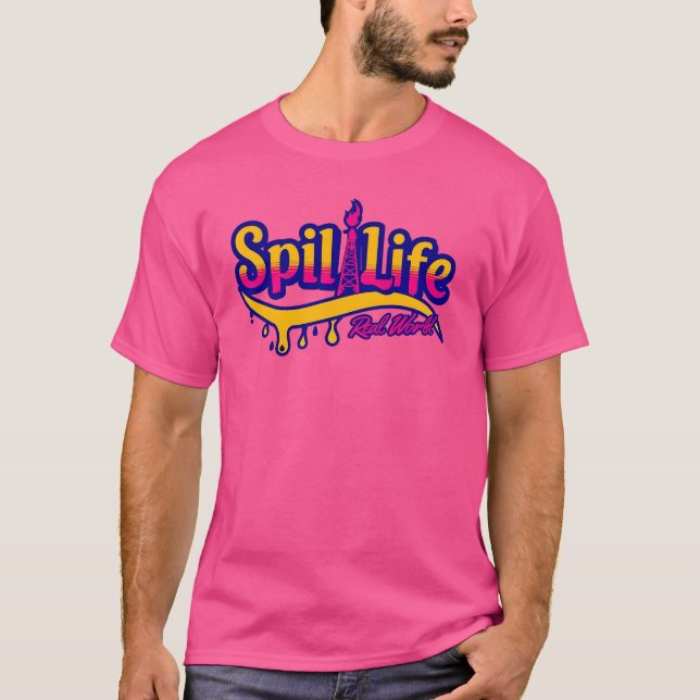 Kortärmaden Spill Life Tee (Framsida)