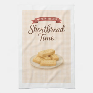 Kortbröd Recept Tekannematte Mysig Hemmet Present Kökshandduk