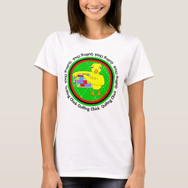 Kortcirkeln för Chick T Shirt (Framsida)