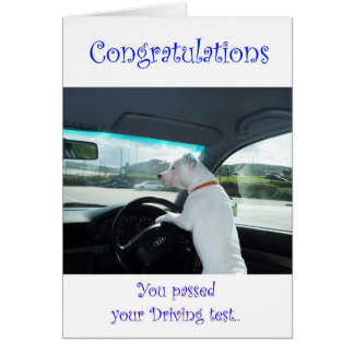 Körtest för rengöring hälsningskort