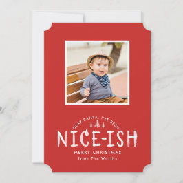 Kortet är roligt för torgfoton julkort