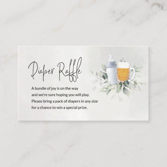 Kortet Baby, som är ett hårkors, brinner i blått Tilläggskort (Framsida)