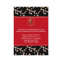 Kortet Black and Red Cherry Blommars