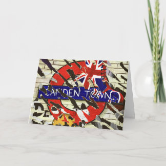 Kortet Camden Town Greeting Card Kort