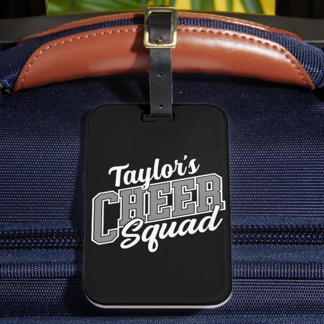 Kortet CheerLeader School Varsity Cheer Squad Bagagebricka (Framsida Insitu 2)