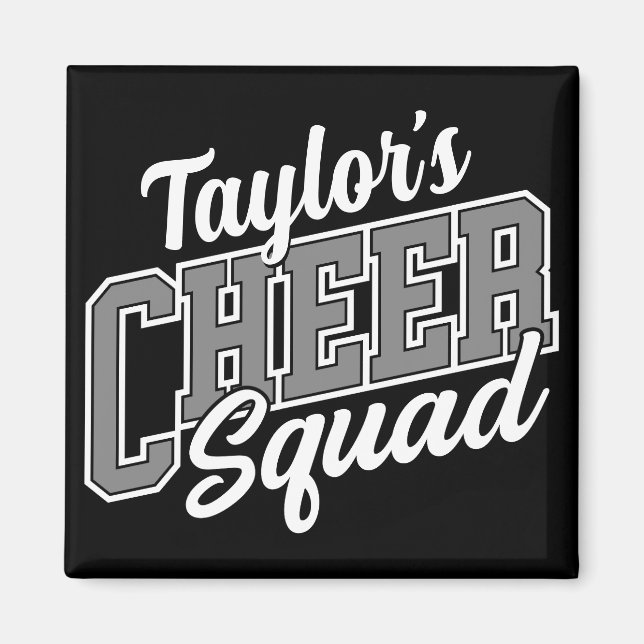 Kortet CheerLeader School Varsity Cheer Squad Magnet (Framsidan)