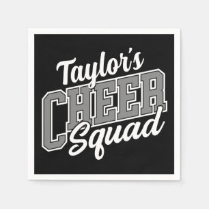 Kortet CheerLeader School Varsity Cheer Squad Pappersservett